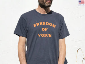 Freedom of Voice Tee USA Made