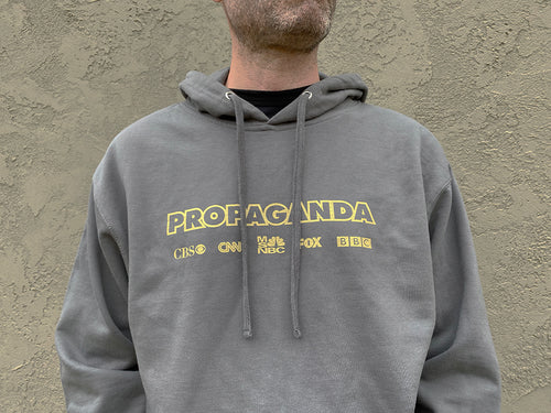 NEW: Propaganda Hoodie Grey