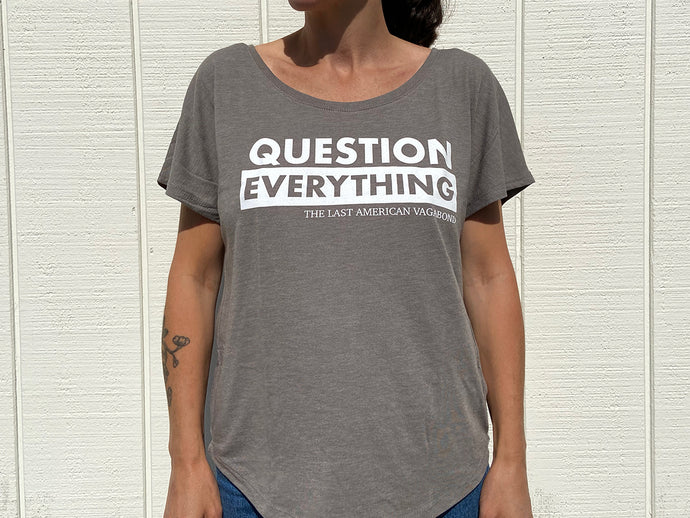 TLAV Question Everything Slouchy Khaki