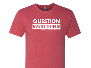 TLAV Question Everything Vintage Red