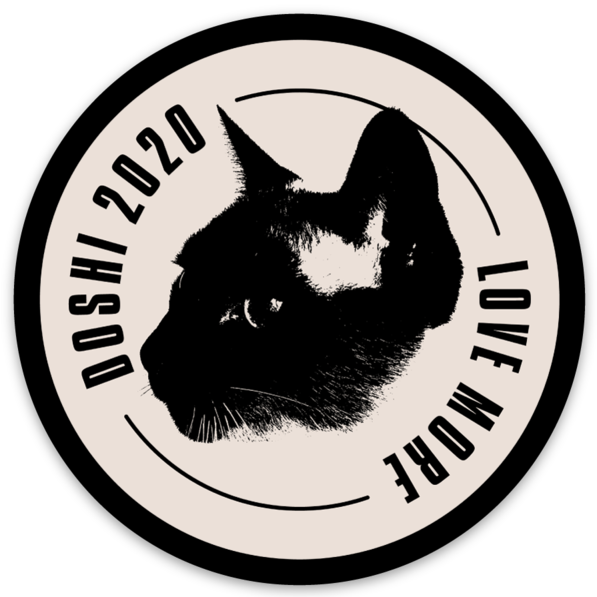 Free Doshi 2020 Car Magnet